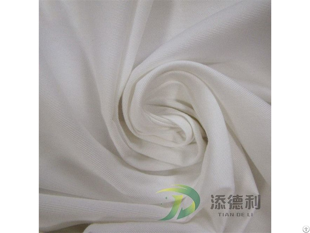 Cotton Twill Bleached Fabric