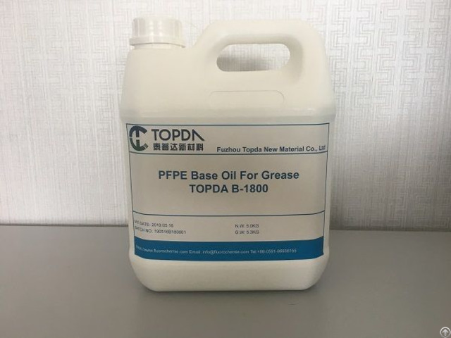 Pfpe Base Oil For Grease Topda B 1800