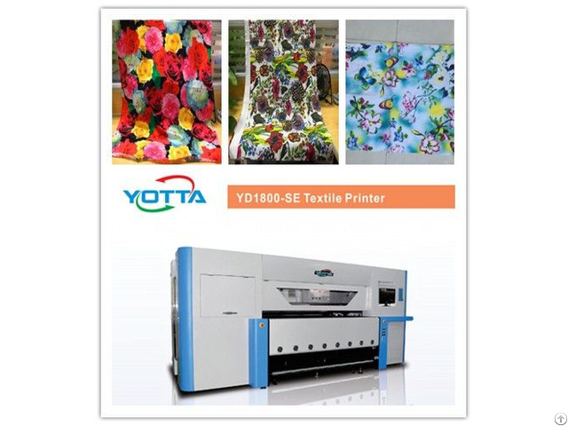 Yd1800 Se Textile Printer For Cotton Fibre Silk Nylon Polyester