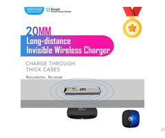 20mm Long Distance Qi Invisible Wireless Charger For Furniture
