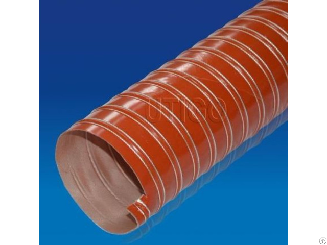 Silicone Coated Glass Fiber Fabric Duct