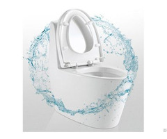 Hot Selling Water Saving One Piece Toilet Silent Flush With Glazed Trap
