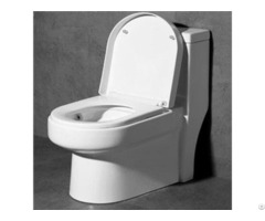 Floor Mounted Noiseless Closing Water Saving One Piece Toilet China Manufacturer