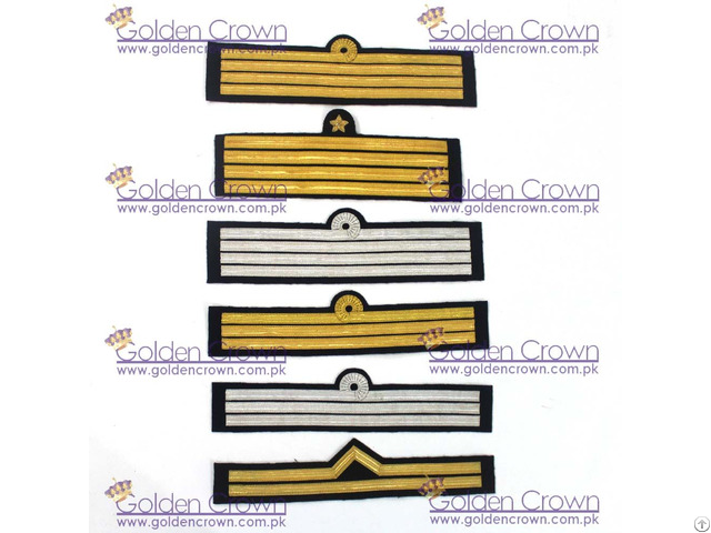 Cuff Rank Sleeve Curls Admiral Sold