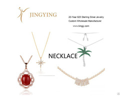 Sterling Silver Necklace Fine Jewelry Wholesaler