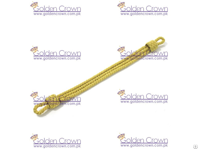 Military Officer Gold Cap Cord