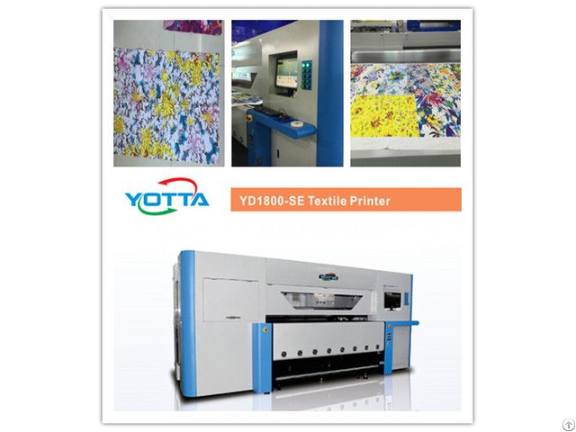 Yd1800 Se Textile Printer For Silk Fabrics