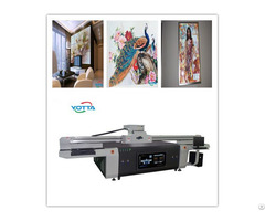 Yd2513 R5 Uv Flatbed Printer 3d Tv Wall Tile Background