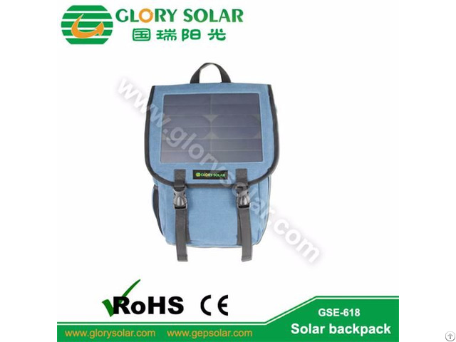 High Quality Business 10w Solar Backpack Charge Mobile Phone