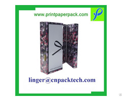 Custom Color Cosmetic Paper Gift Packaging Box With Logo