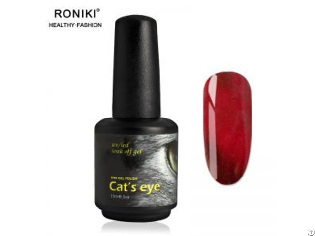 Roniki Amber Cat Eye Gel Polish