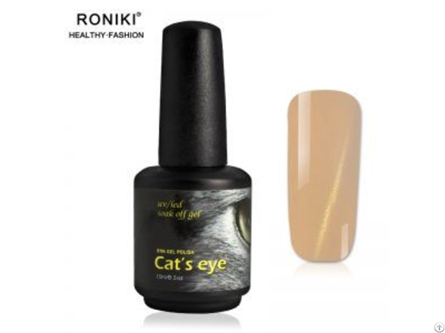 Roniki Uv Pink Cat Eye Gel