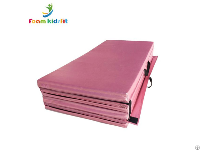 48 Inchx96 Inchx2 Inch Fitness Body Building Four Folding Play Crash Mat For Gymnastic