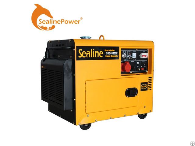 Over Voltage Protection Ac Three Phase Air Cooled Single Cylinder Super Silent Diesel Generator