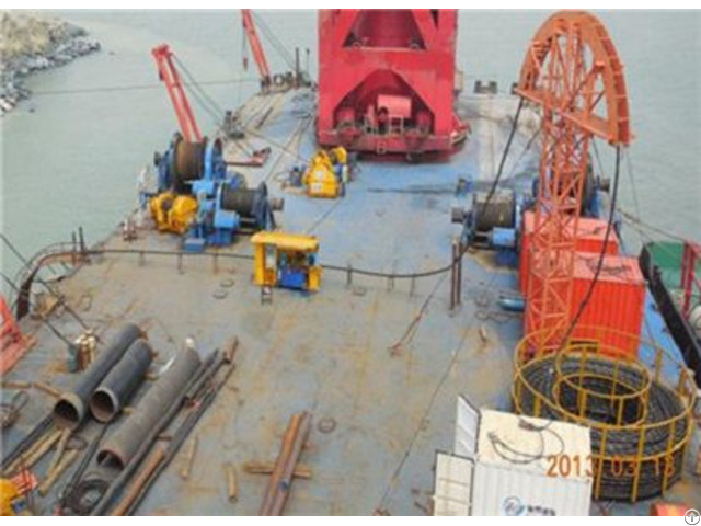 Sinochem Quanzhou Petrochemical Submarine Offshore Cable Laying Year 2013