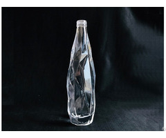 500ml Crystal White Spirit Glass Bottle