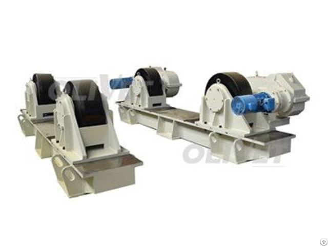 200t Capacity Adjustable Turning Rolls