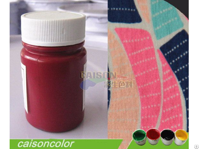 Caison Brand Water Based Pigment Paste For Textile Printing