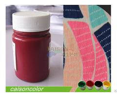 Caison Brand Water Based Pigment Paste For Textile Printing