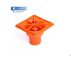 Building Material Plastic Fittings For Rebar Square Safety End Cap