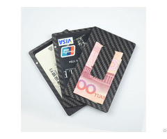 Carbon Fiber Card Clip
