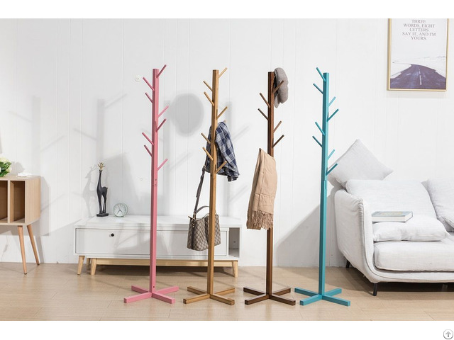 Wooden Coat Rack