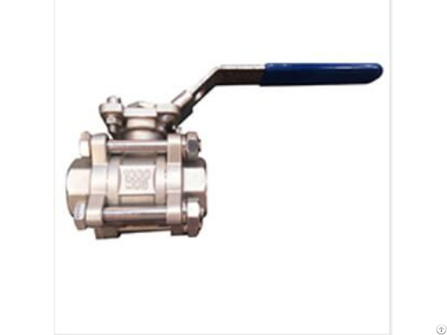 Sus316 Ball Valve With High Platform