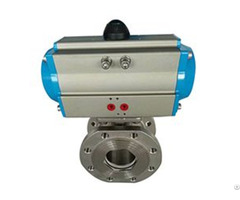 Cf8m Ball Valve With Electric Actuator