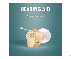 Hearing Aid Mini Noise Reduction And Feedback Cancellation Sound Amplifier For Seniors Adult