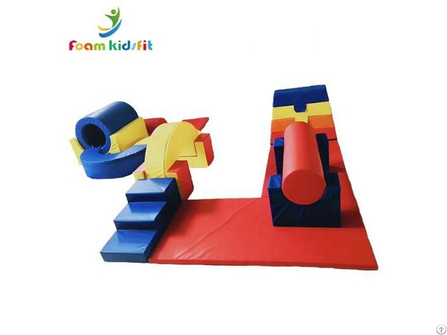 Eco Friendly Toddler Kids Soft Play Climbing Slide Toys