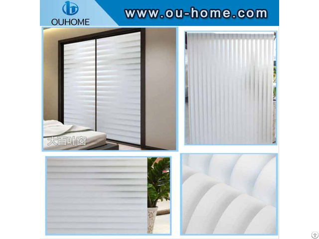 H830 Heat Insulation Explosion Proof Pvc Decorative Static Film