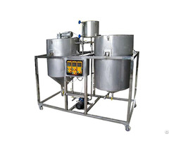 Guangxin 1000kgs D Edible Sunflower Cooking Oil Refining Machine