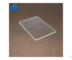 Clear Quartz Silica Fire Resistant Glass Plate