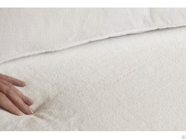 Waterproof Terrycloth Mattress And Pillow Protectors Pu Laminated Terry Bed Covers