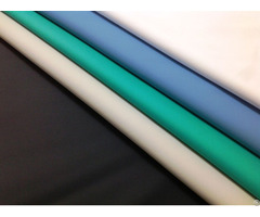 Waterproof Wipe Clean Pu Coated Fabric For Medical Mattress Aprons And Adult Bibs