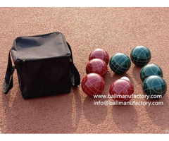 Supply Resin Bocce Ball In 110mm For Outdoor Game