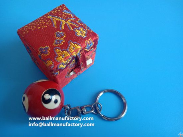 Supply Special Key Chain Ball As Promotion Gift