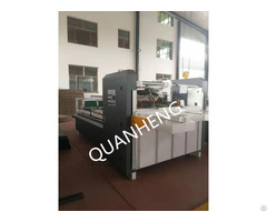 Qh Manual Corrugated Cardboard Folder Gluer Machine