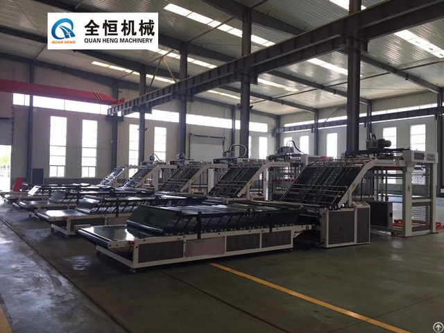 Qh Automatic Corrugated Cardboard Flute Laminating Machine