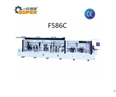 F586c Fully Automatic Pre Milling Edge Banding Tape Machine