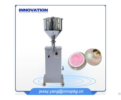 Semi Automatic Cosmetic Cream Filling Machine