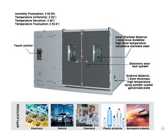 Walk In Temperature Humidity Environmental Climate Cabinet Chamber Room