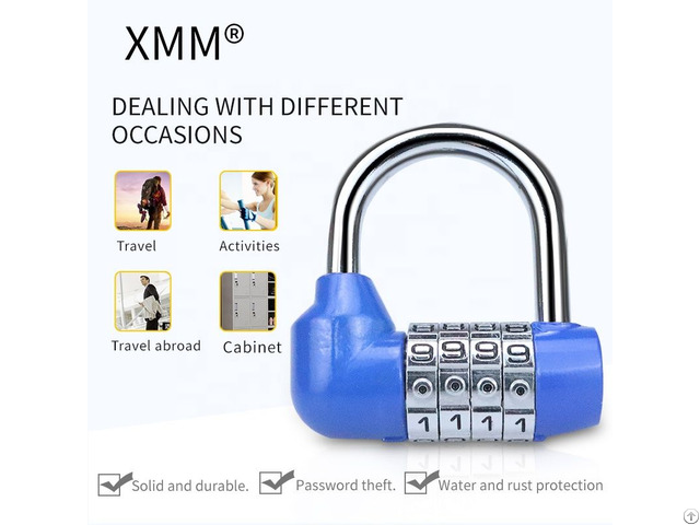 Safety Lockers Letters Combination Lock Xmm 8057