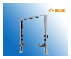 Two Post Clear Floor Lift Adjustable Height And Width Gb Tp 4 5kc