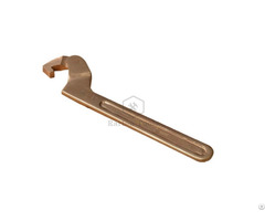 Non Sparking Adjustable Hook Wrench No 1104
