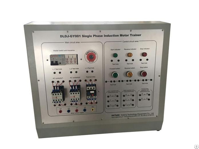 Dldj Gy001 Single Phase Induction Motor Trainer