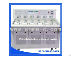 Single Phase 6 Position Test System For Energy Meter Calibration