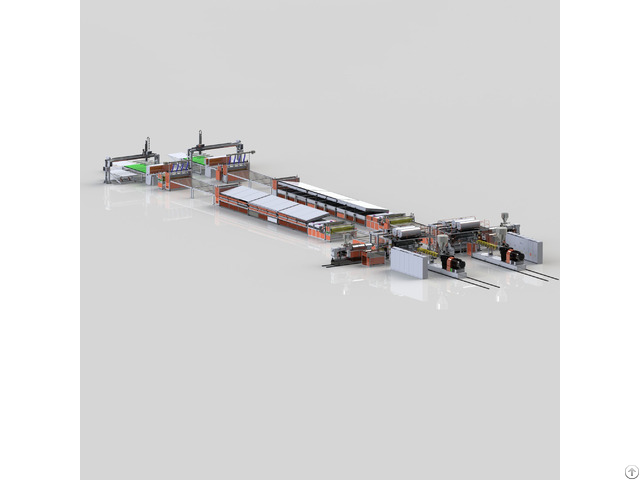 Spc One Step Floor Extrusion Equipment