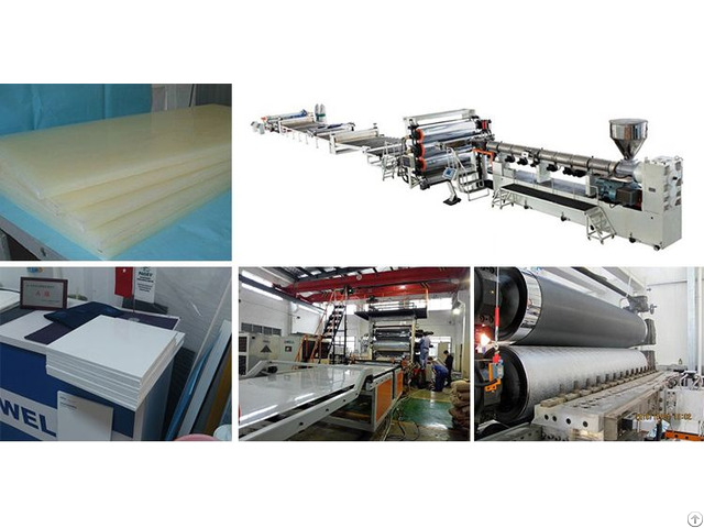 Pp Pvc Pe Abs Thick Plate Product Machinery