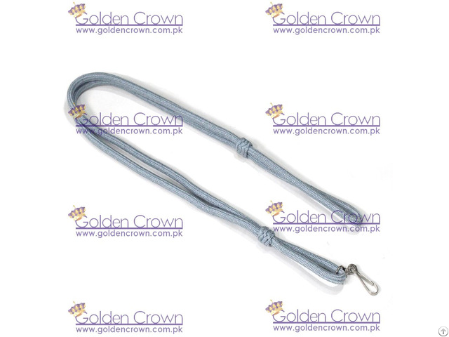 Military Uniform Whistle Cord Lanyard Sky Blue